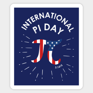 International Pi Day Sticker